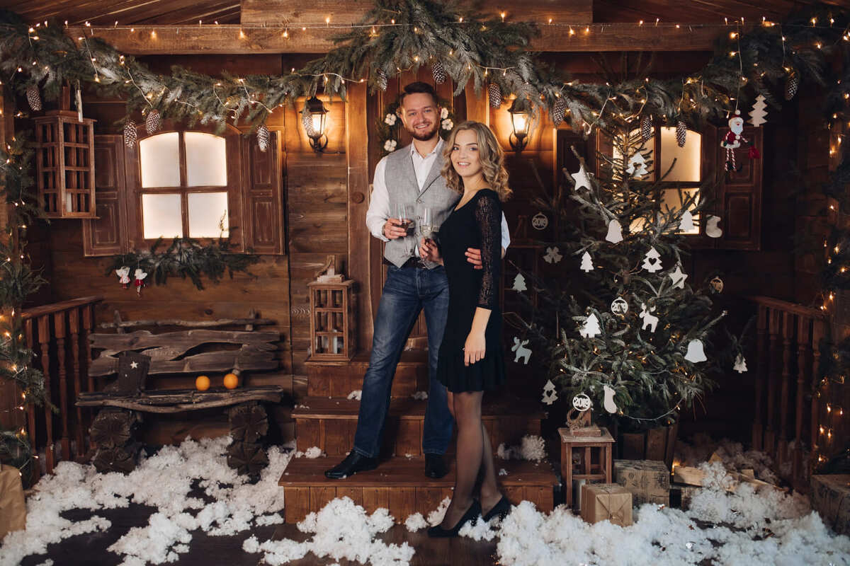 Новый год за городом