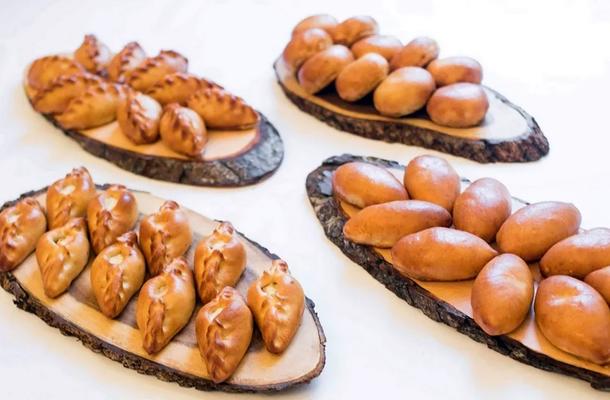 Фуршетные пирожки с яблоком