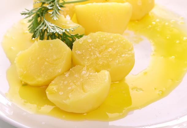 Картофель отварной со сливочным маслом