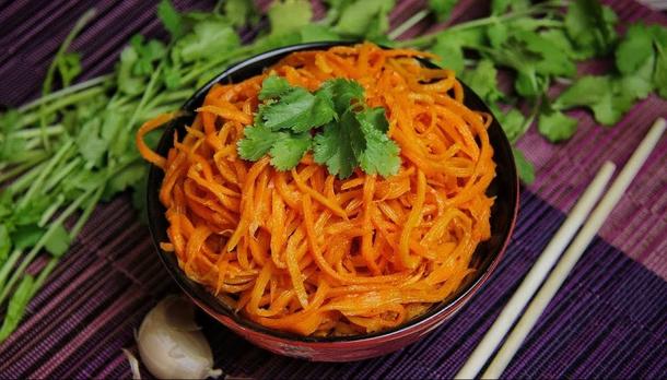 Закуска Морковь по-корейски