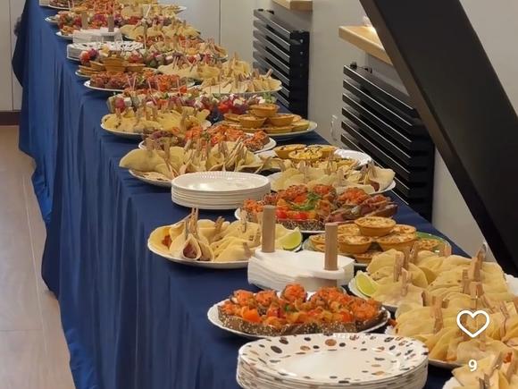 Фуршет на 55 персон в Челябинске